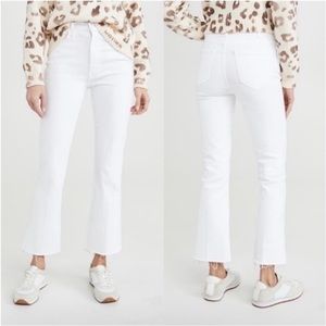 MOTHER The Hustler Ankle Fray Jeans in Fairest of
Them All